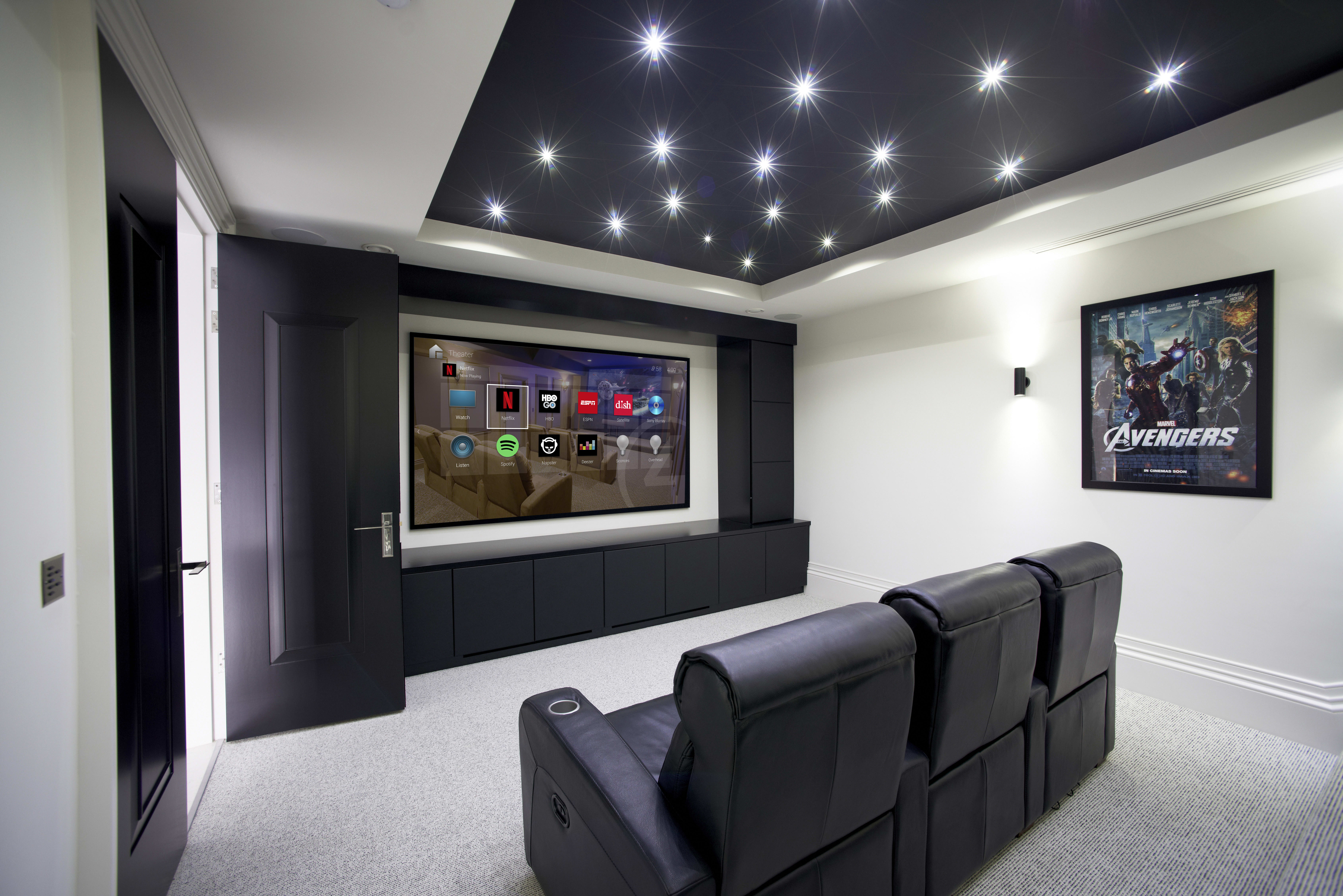 Premium home cinema installation